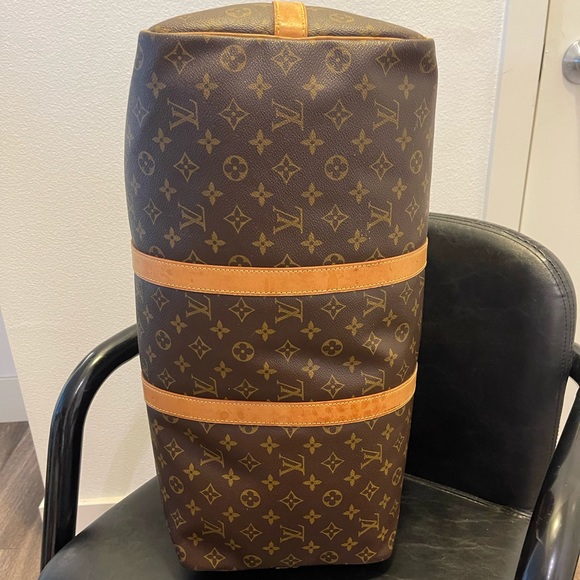 LOUIS VUITTON Keepall 50 Bandoulière Monogram - 💯 AUTHENTIC - M41416 - Picture 5 of 12